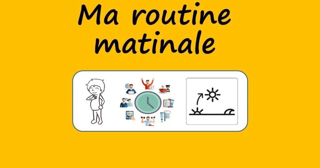 routine matinale